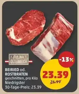 PENNY BEIRIED od. ROSTBRATEN Angebot
