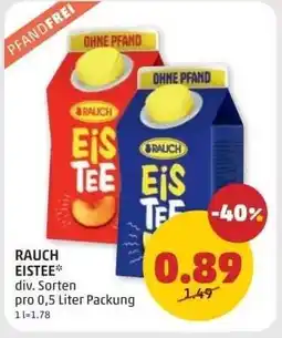PENNY Rauch Eistee Angebot