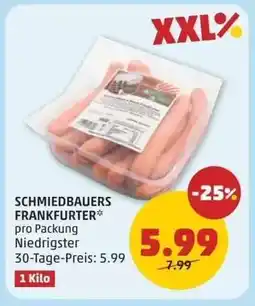 PENNY SCHMIEDBAUERS FRANKFURTER Angebot
