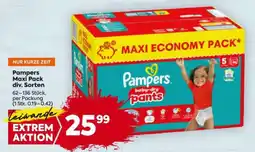 Billa Pampers Maxi Pack div. Sorten Angebot
