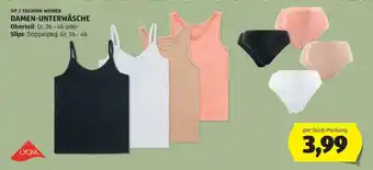 Hofer DAMEN-UNTERWÄSCHE Angebot