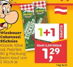 ADEG Wiesbauer Cabanossi Sticksies Angebot