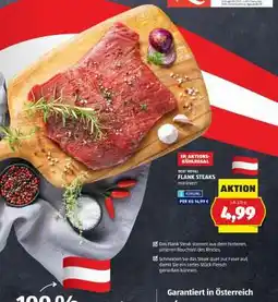 Hofer FLANK STEAKS mariniert Angebot