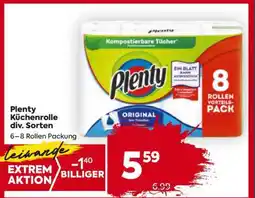 Billa Plenty Küchenrolle div. Sorten Angebot