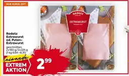 Billa Radatz Extrawurst od. Puten-Extrawurst Angebot