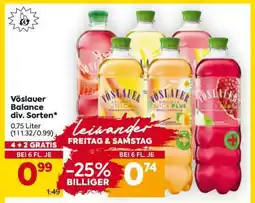 Billa Vöslauer Balance div. Sorten Angebot