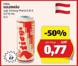 Hofer STIEGL GOLDBRÄU Angebot