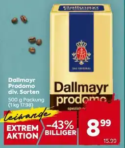 Billa Dallmayr Prodomo div. Sorten Angebot