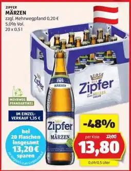 Hofer Zipfer Märzen Angebot