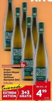 Billa Franz Anton Mayer Grüner Veltliner Kamptal DAC Angebot