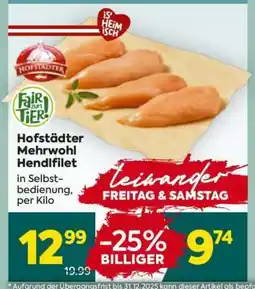 Billa Hofstädter Mehrwohl Hendlfilet Angebot