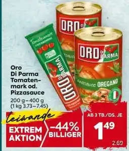 Billa Oro Di Parma Tomatenmark od. Pizzasauce Angebot