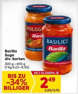 Billa Barilla Sugo div. Sorten Angebot