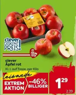 Billa clever Äpfel rot Angebot