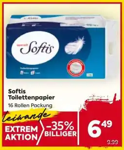 Billa Softis Toilettenpapier Angebot