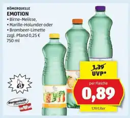 Hofer Römerquelle Emotion Angebot