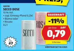 Hofer SECCO DOSE Angebot