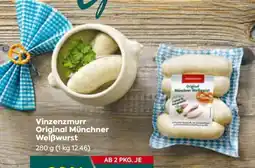Billa Vinzenzmurr Original Münchner Weißwurst Angebot