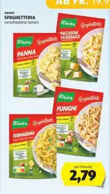 Hofer KNORR SPAGHETTERIA Angebot
