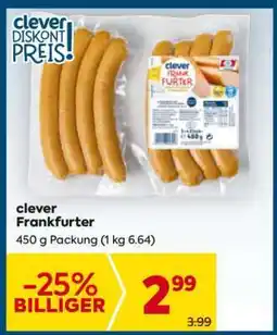 Billa clever Frankfurter Angebot