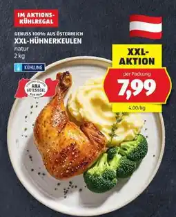 Hofer XXL HÜHNERKEULEN Angebot