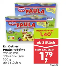 ADEG Dr. Oetker Paula Pudding Angebot