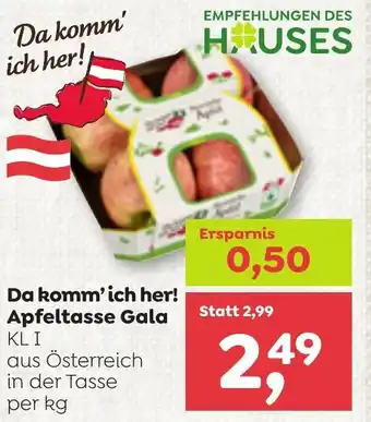 ADEG Apfeltasse Gala Angebot