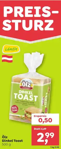 ADEG Ölz Dinkel Toast Angebot