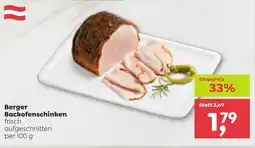 ADEG Berger Backofenschinken Angebot