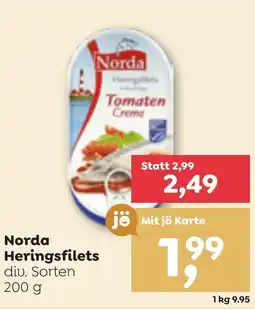 ADEG Norda Heringsfilets Angebot