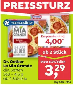 ADEG Dr. Oetker La Mia Grande div. Sorten Angebot