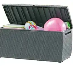 Hellweg Keter Aufbewahrungsbox Rattan Style Box Capri Angebot