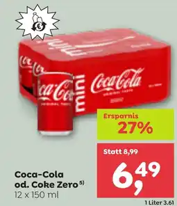 ADEG Coca-Cola od. Coke Zero Angebot