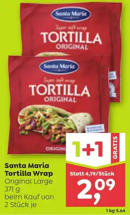 ADEG Santa Maria Tortilla Wrap Angebot