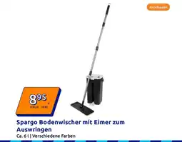 Action Spargo Bodenwischer mit Eimer zum Auswringen Angebot