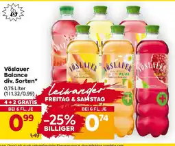Billa Vöslauer balance div. sorten Angebot
