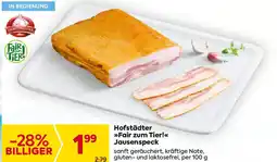 Billa Hofstädter fair zum tier jausenspeck Angebot