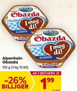 Billa Alpenhain obazda Angebot