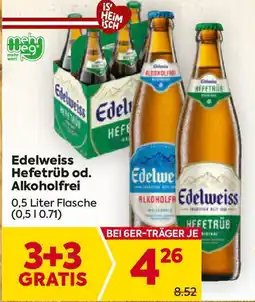 Billa Edelweiss hefetrüb od. alkoholfrei Angebot