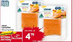 Billa clever Lachsfilet Angebot