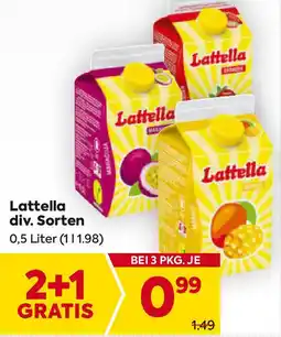Billa Lattella div. sorten Angebot