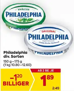 Billa Philadelphia div. sorten Angebot