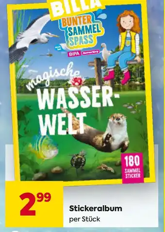 Billa Stickeralbum Angebot
