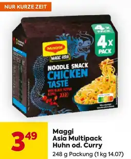 Billa Maggi asia multipack huhn od. curry Angebot