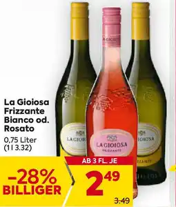 Billa La gioiosa frizzante bianco od. rosato Angebot
