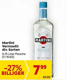 Billa Martini vermouth div. sorten Angebot
