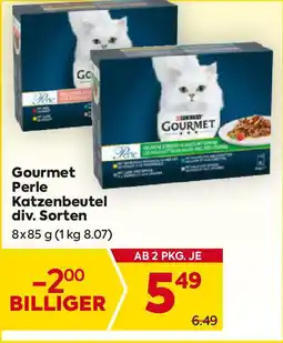 Billa Gourmet perle katzenbeutel div. sorten Angebot