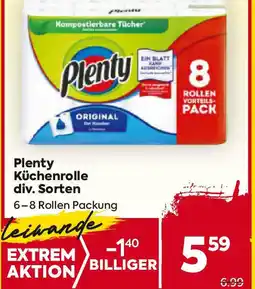 Billa Plenty küchenrolle div. sorten Angebot