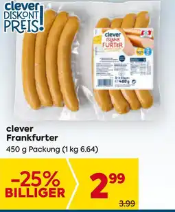 Billa clever FRANKFURTER Angebot