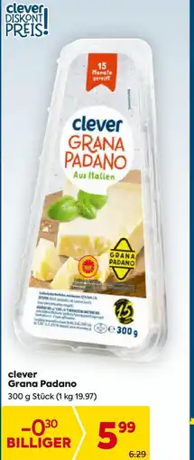 Billa Clever grana padano Angebot
